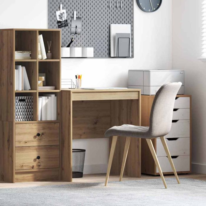 Writing Desk Artisan oak Engineered wood 70 x 50 x 76 cm Simple