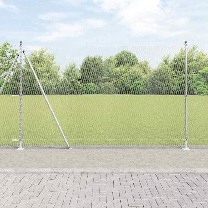 Hexagon Fence 1.4x50 m Galvanised Steel