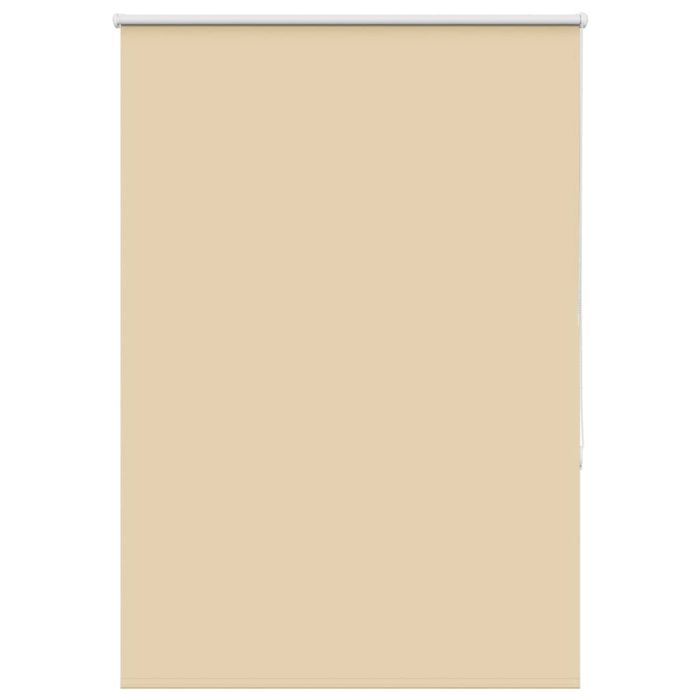 Roller Blind Blackout Beige 90x130 cm Fabric Width 85.7 cm Polyester