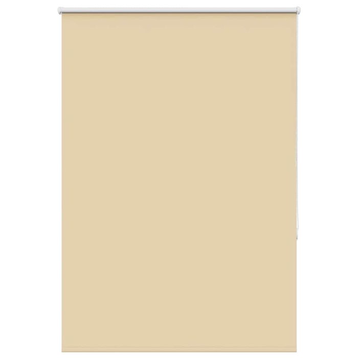 Roller Blind Blackout Beige 110x150 cm Fabric Width 105.7 cm Polyester