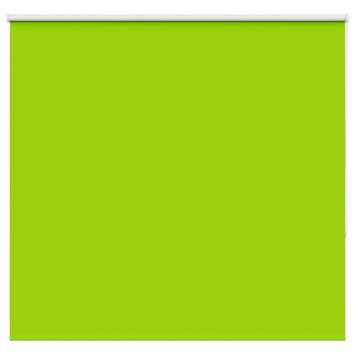 Roller Blind Blackout Leaves Green 145x130 cm Fabric Width 141.6 cm Polyester