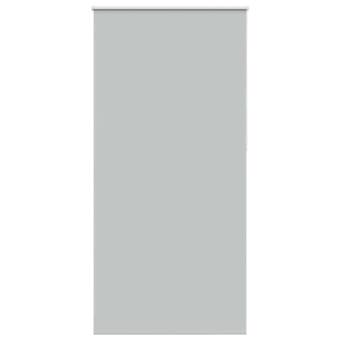 Roller Blind Blackout Light Grey 115x230 cm Fabric Width 110.7 cm Polyester
