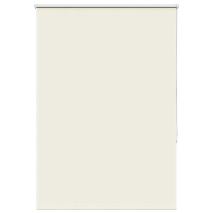Roller Blind Blackout Off White 100x150 cm Fabric Width 95.7 cm Polyester