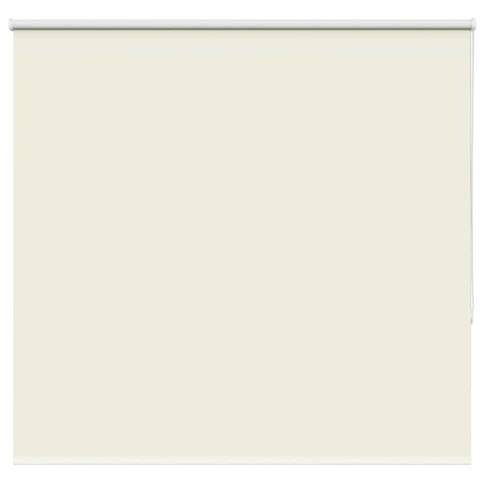Roller Blind Blackout Off White 165x150 cm Fabric Width 161.6 cm Polyester
