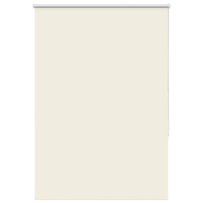 Roller Blind Blackout Off White 100x175 cm Fabric Width 95.7 cm Polyester