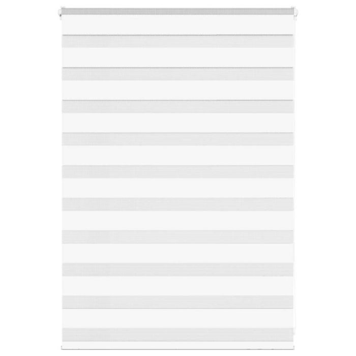 Zebra Blind White 115x100 cm Fabric Width 110.9 cm Polyester