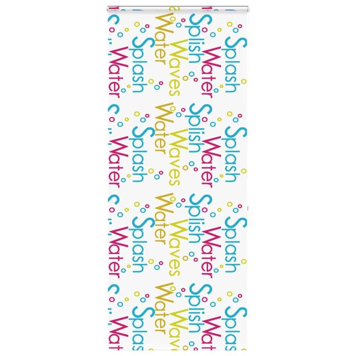 Shower Roller Blind with Cassette 110x240 cm Fabric Width 106 cm