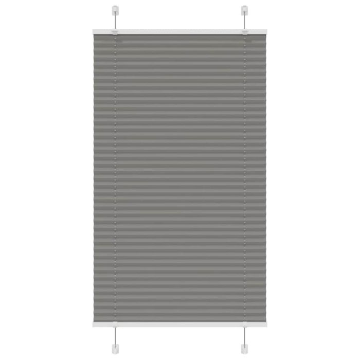 Pleated Blind Anthracite 70x150 cm Fabric Width 69.4 cm Polyester