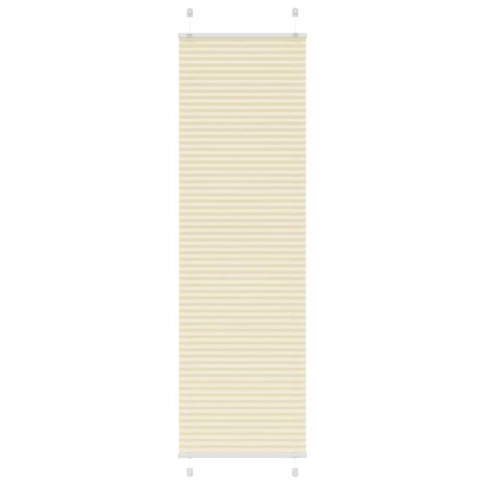 Pleated Blind Cream 60x200 cm Fabric Width 59.4 cm Polyester
