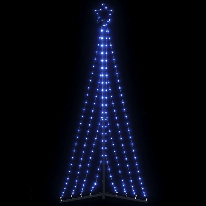 GLOWRA LED Christmas Tree 339 LEDs Blue 187 cm