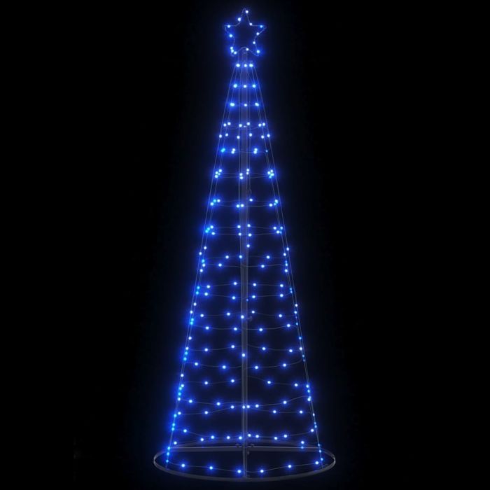 GLOWRA LED Christmas Tree 200 LEDs Blue 182 cm