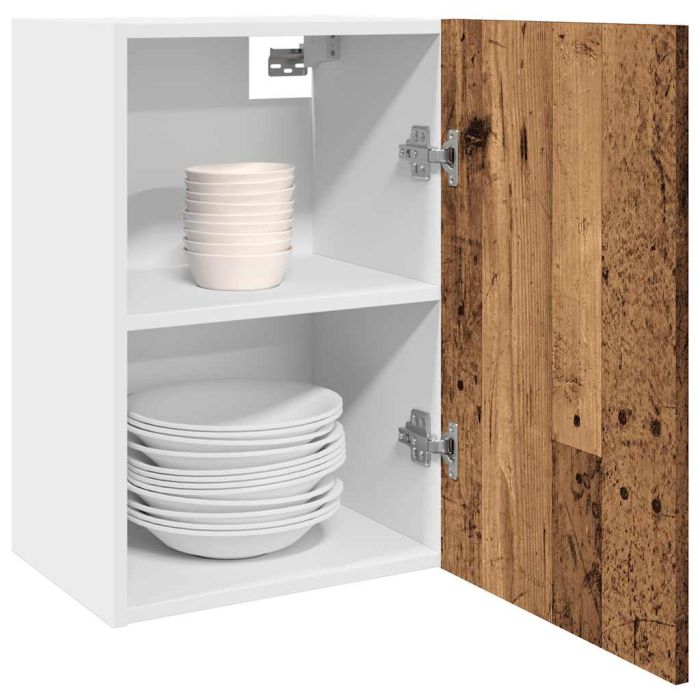 Hanging Cabinet Lyon Old Wood 40x31x60 cm Engineered Wood