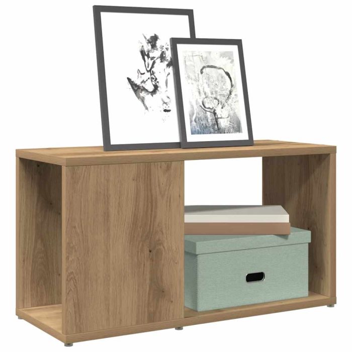 TV Cabinet Artisian Oak 60x24x32cm Engineered Wood