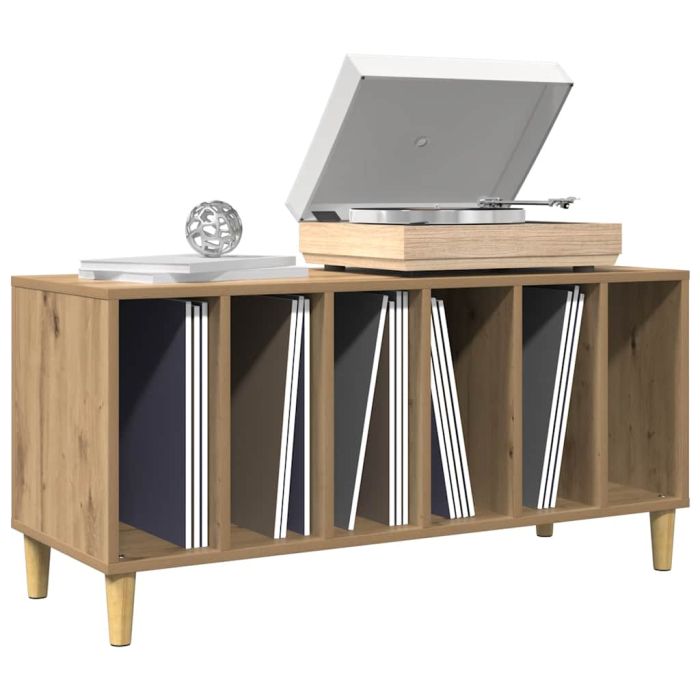 Record Cabinet Artisan Oak 100x38x48 cm Engineered Wood