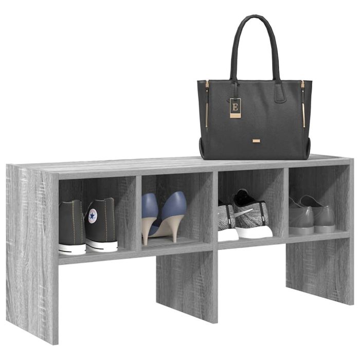 OMNI Medium Shoe Rack Stackable Grey Sonoma