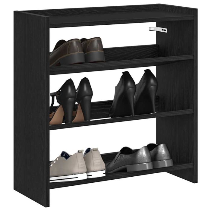 SENTINEL Small Shoe Rack Black