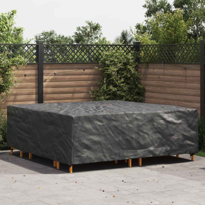 RELM Furniture Cover Plain 235x235x70 cm 210D - Black