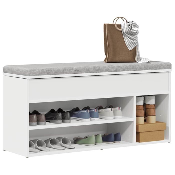 LIBERTY Medium Shoe Bench White