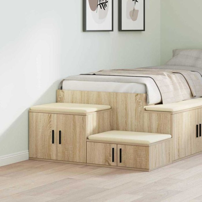 Storage Cabinet Sonoma Oak 103x41x40 cm Engineered Wood