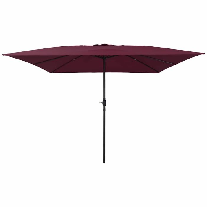 EVSCOVE Garden Parasol Bordeaux 295x295x245 cm - Red