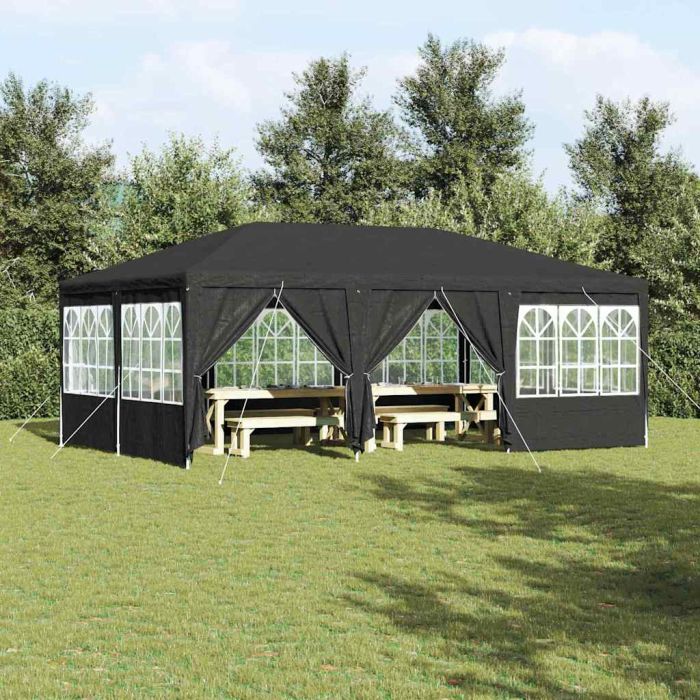 SEOWOD Party Tent Anthracite 600x400x266 cm Polyethylene
