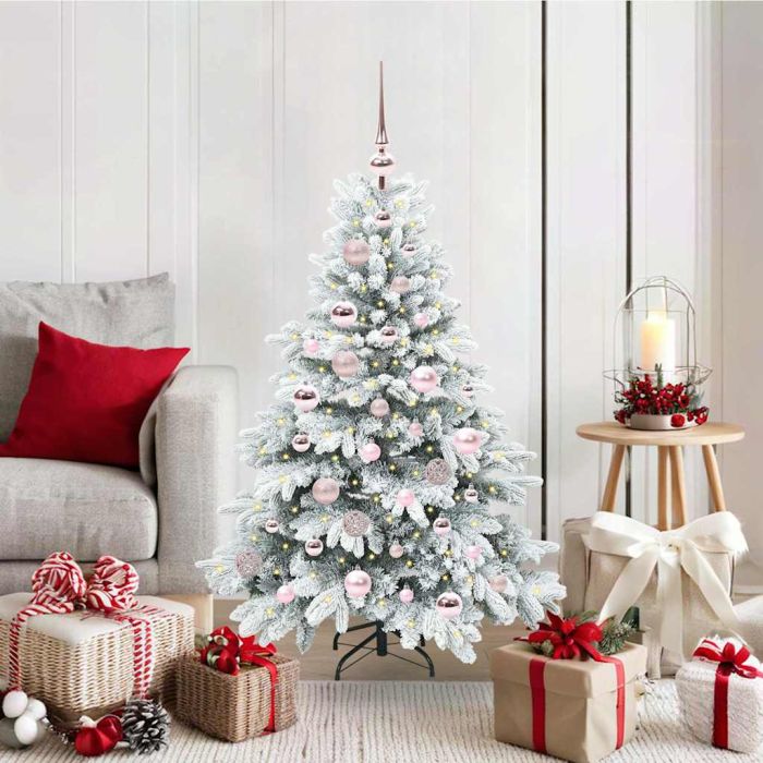 COZZIN Artificial Christmas Tree with 150 LEDs Green 120 cm PE and PVC