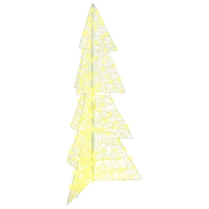 FROVIA Christmas Tree with 160 LEDs Warm White 150 cm Acrylic