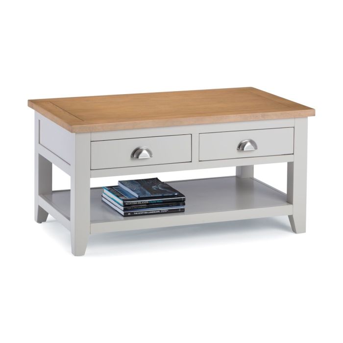 Richmond 2-Drawer Oak Coffee Table