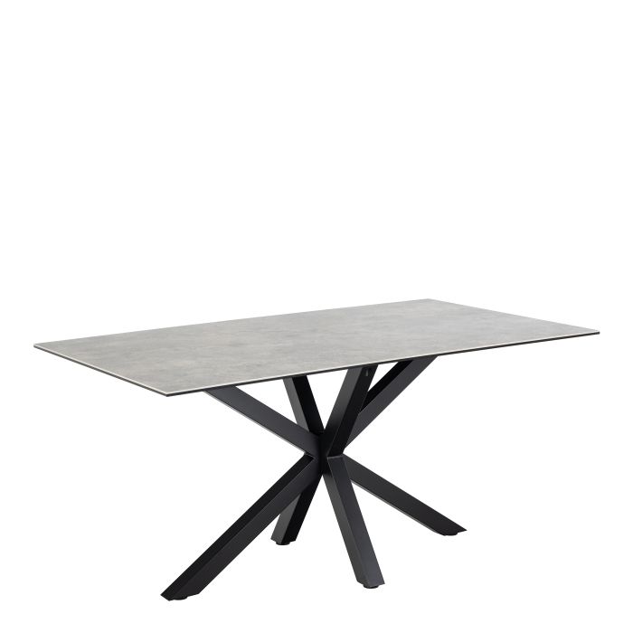 FUMES Dining Table in Ceramic Grey