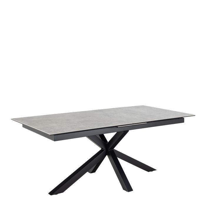 Dining Table - HEAVEN Extendable Dining Table Ceramic Grey 240cm