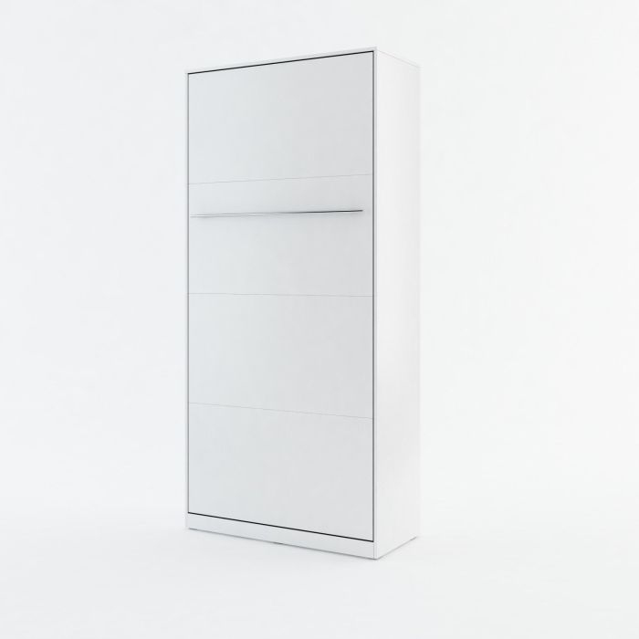 ArtNest Vertical Wall Bed 90cm - White Matt