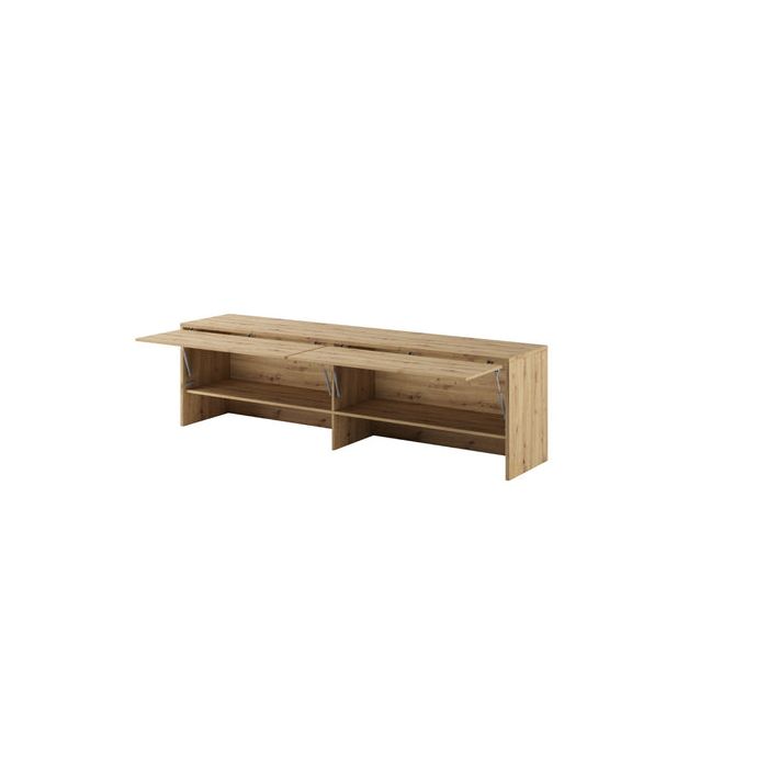 Over Bed Unit - DONNA Over Bed Unit Grey Matt 211cm