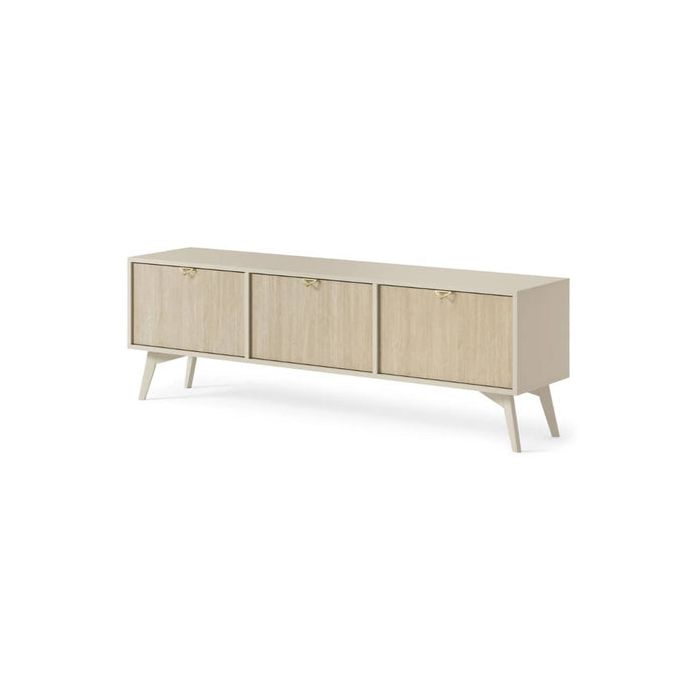 TV Cabinet - FLAHERTY TV Unit Beige 158cm