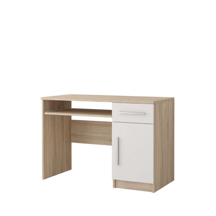 Office Desk - BRAYDEN Computer Desk Oak Sonoma 110cm