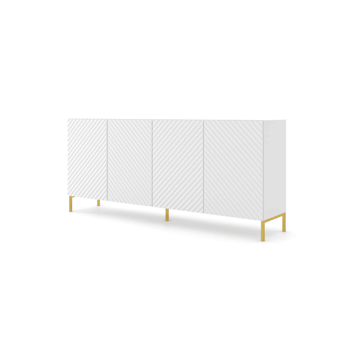 Sideboard - CLAIRE Sideboard White 200cm