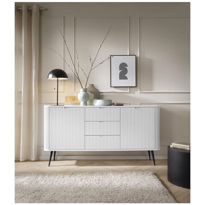 Sideboard - BETTINA Sideboard White 168cm