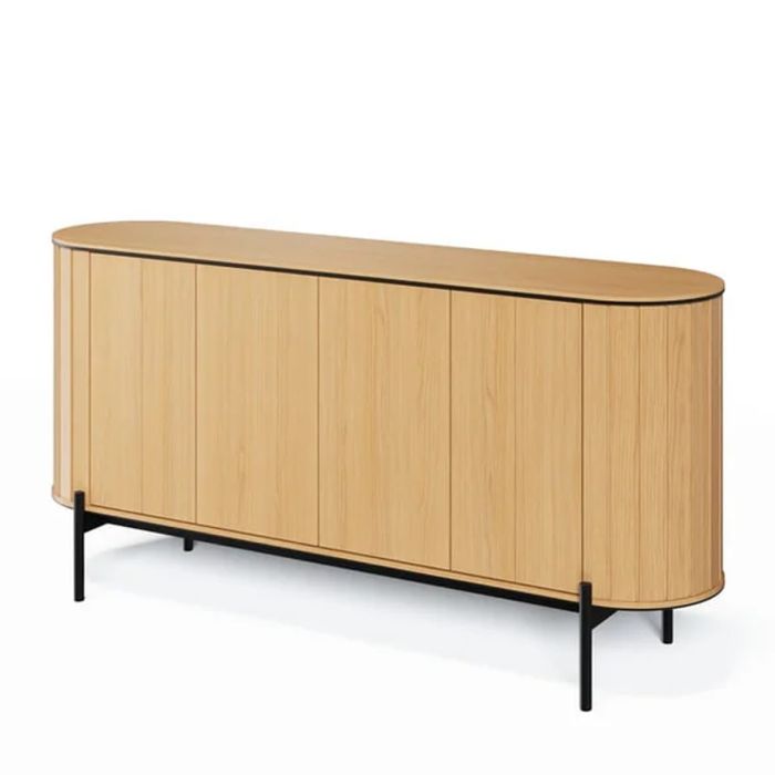 ROTTORIA Sideboard Cabinet Oak Vincenza 167cm