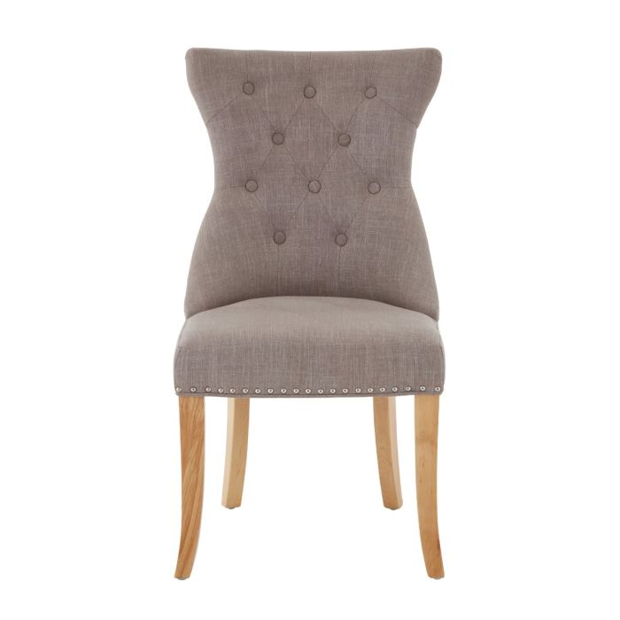 Regents Park Mink Linen Dining Chair