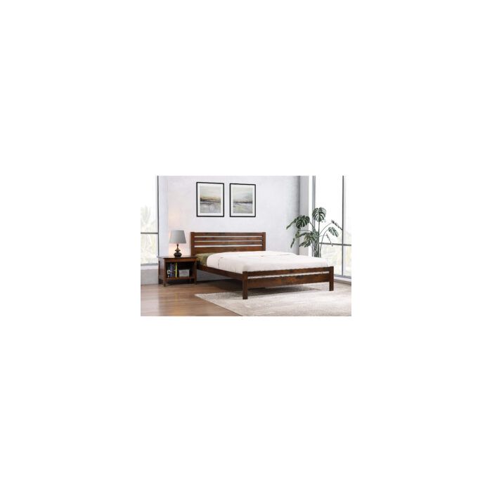 Classic Comfort Wisbech Solid Hardwood Bed Frame in Antique Oak - Kingsize