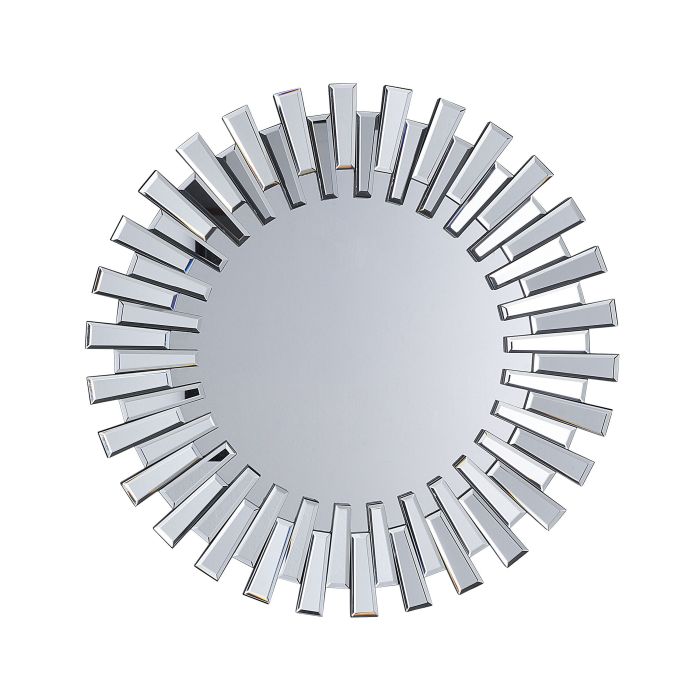 Sunburst Wall Mirror 70cm Silver
