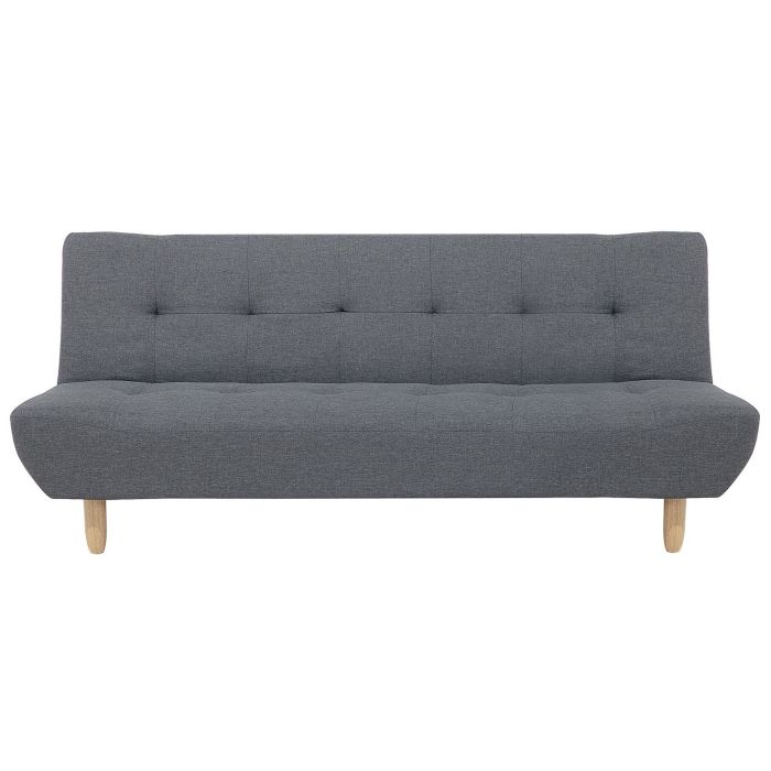 Fabric Sofa Bed Grey ALSTEN