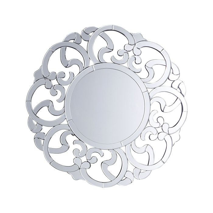 Wall Mirror 70cm Silver