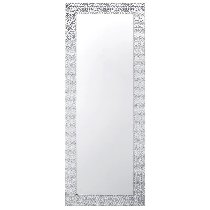 Wall Mirror 50x130cm Silver