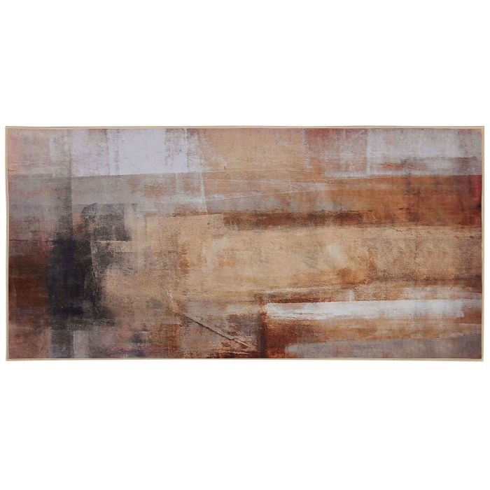Area Rug 80x150cm Brown