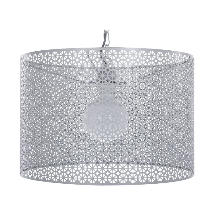 Metal Pendant Lamp Grey MEZEN
