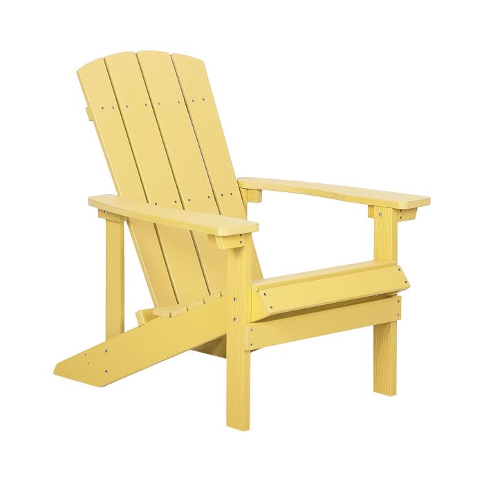 Garden Chair Yellow ADIRONDACK