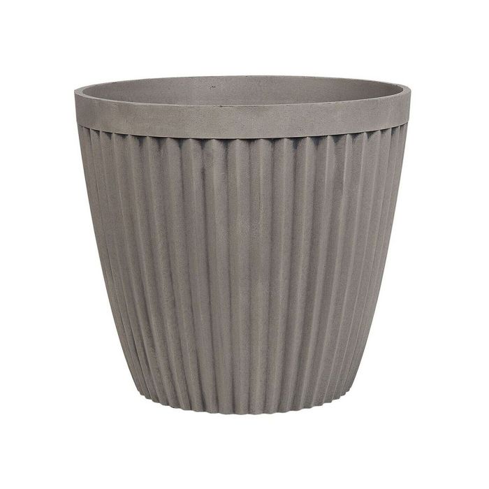 Plant Pot ⌀ 36 cm Taupe POKA
