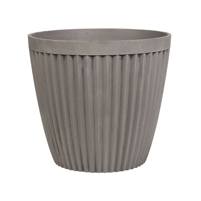 Plant Pot ⌀ 44 cm Taupe POKA