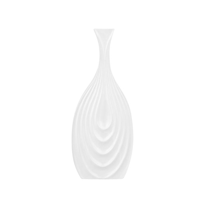 Ceramic Decorative Vase 39 White THAPSUS