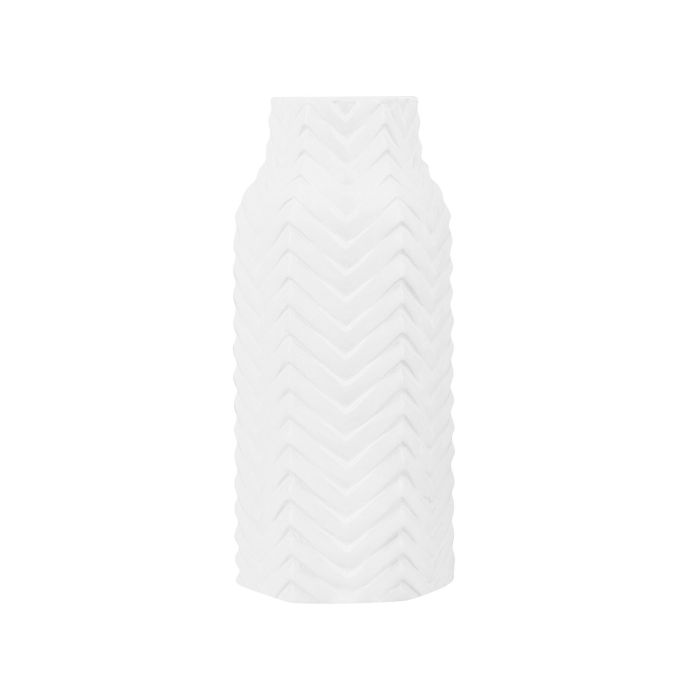 Stoneware Decorative Vase 32 White